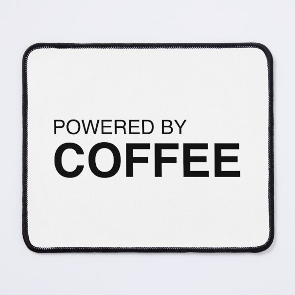 Item preview, Powered by Coffee designed and sold by maniacfitness.