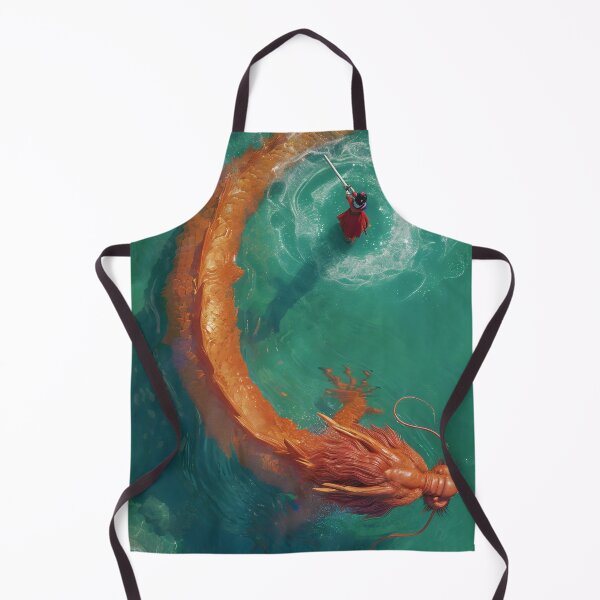 Item preview, Encounter with the Azure Serpent designed and sold by oanaunciuleanu.