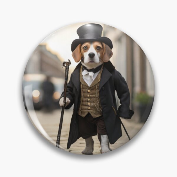 Item preview, Gentleman Beagle Stroll designed and sold by NeatThingLover.
