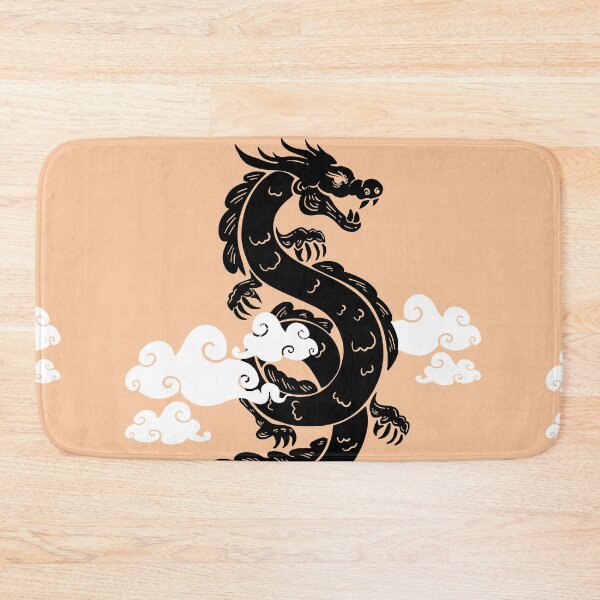 Item preview, Dragon in the Sky, Peach Fuzz  designed and sold by Ellecher23.