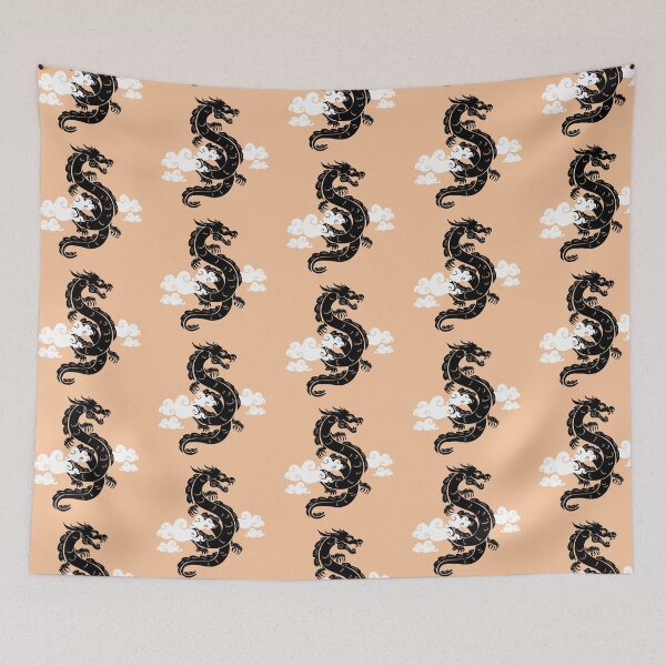 Item preview, Dragon in the Sky, Peach Fuzz  designed and sold by Ellecher23.