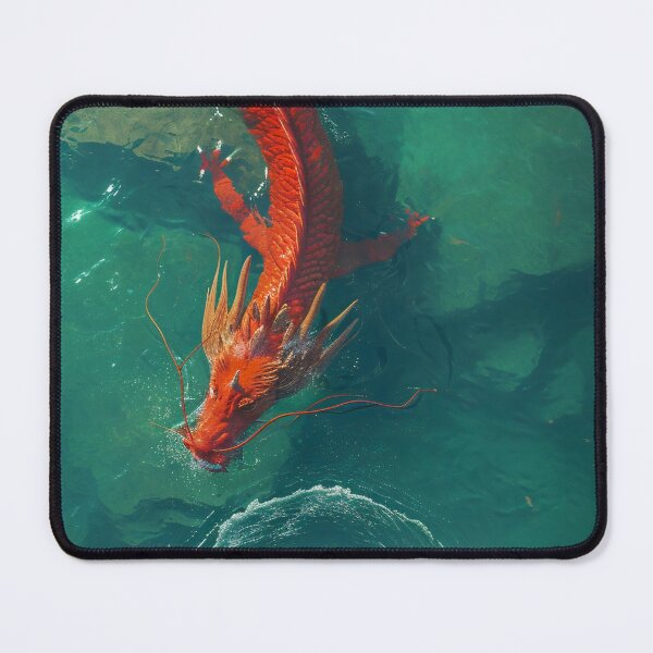 Item preview, Encounter with the Azure Serpent designed and sold by oanaunciuleanu.