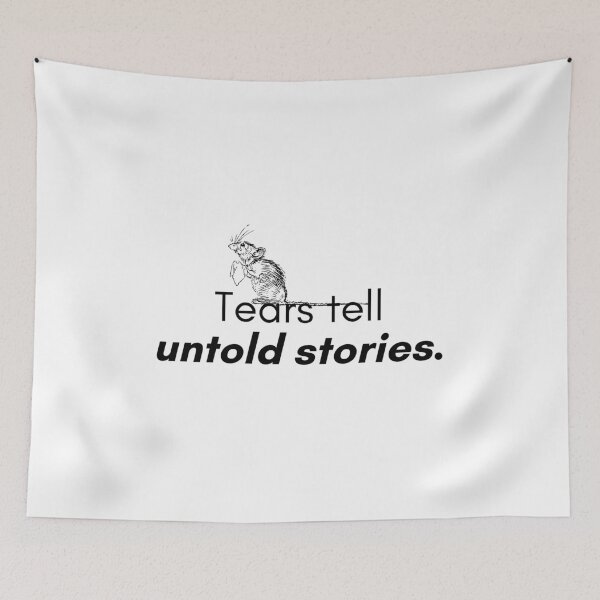 Item preview, Tears tell untold stories. designed and sold by Bananobanini.