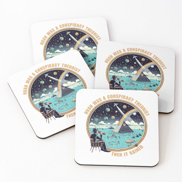Item preview, Noah was a Conspiracy Theorist then it Rained designed and sold by Azrora.