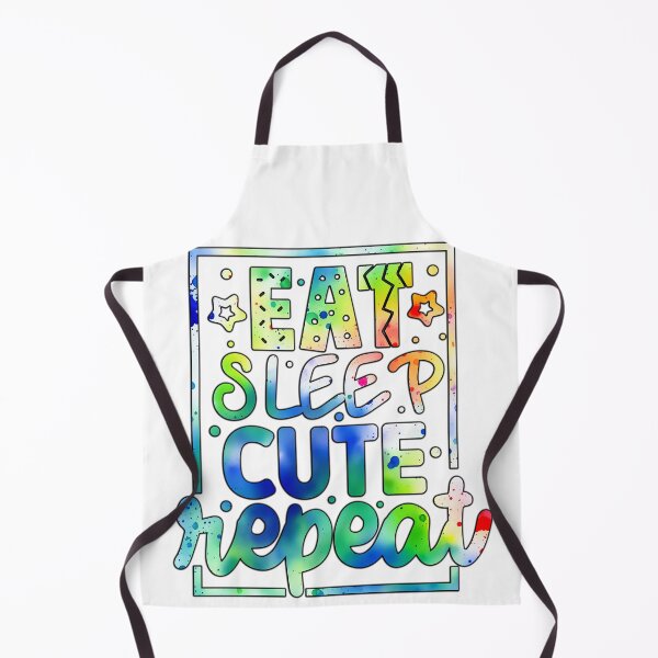 Item preview, Eat sleep cute repeat designed and sold by Yzakreativ.