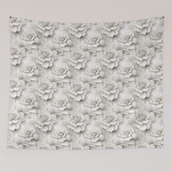 Item preview, Rose Tile 25: Thorny Fragrance Embracing Crimson Crown Jewels in a Velvet Symphony designed and sold by TheBrainArt.