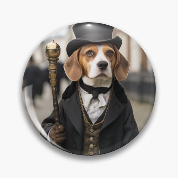 Item preview, Gentleman Beagle Walk  designed and sold by NeatThingLover.