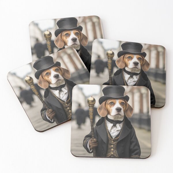 Item preview, Gentleman Beagle Walk  designed and sold by NeatThingLover.