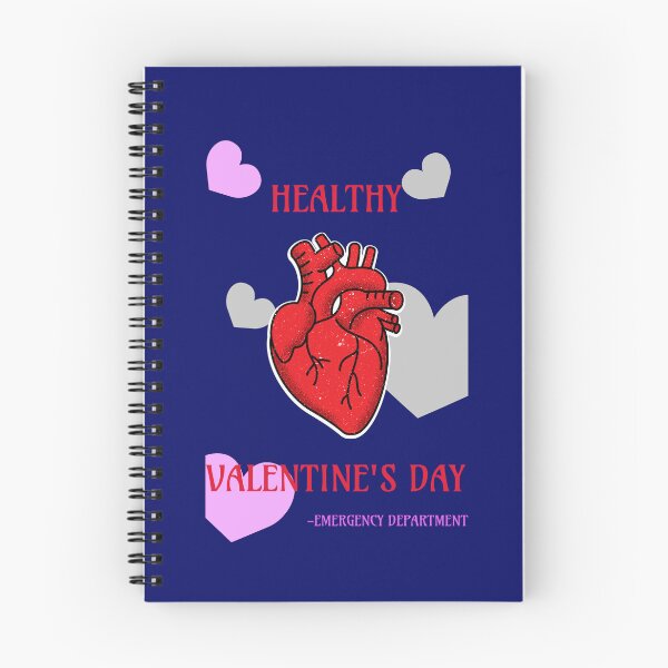 Item preview, Healthy Valentine's Day: emergency department designed and sold by artmouthdesigns.