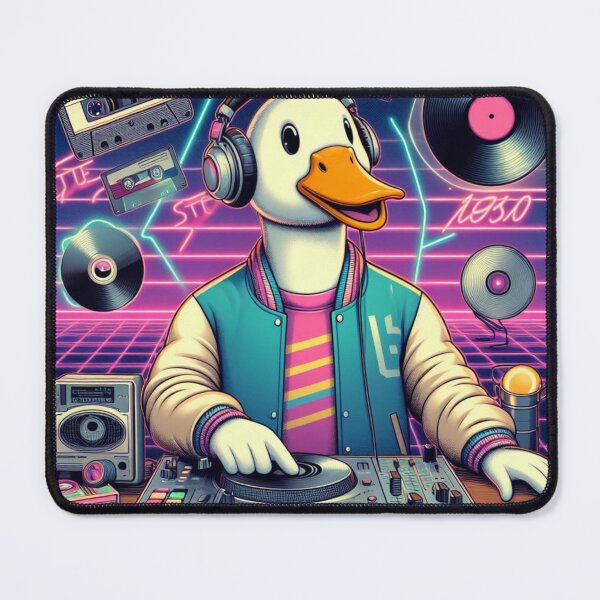 Item preview, Quack the Beat: Duck DJ's Neon Groove designed and sold by crazygoose30.