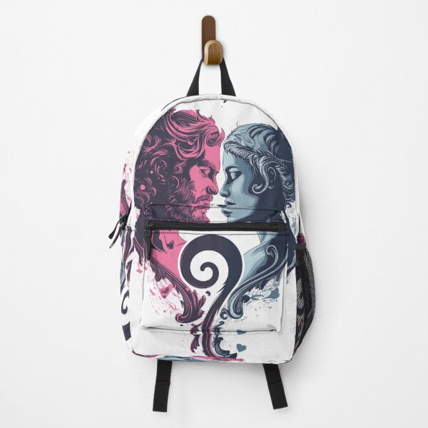 Item preview, Yin Yang Harmony: Lovers' Profile Design designed and sold by pixelpopplanet.