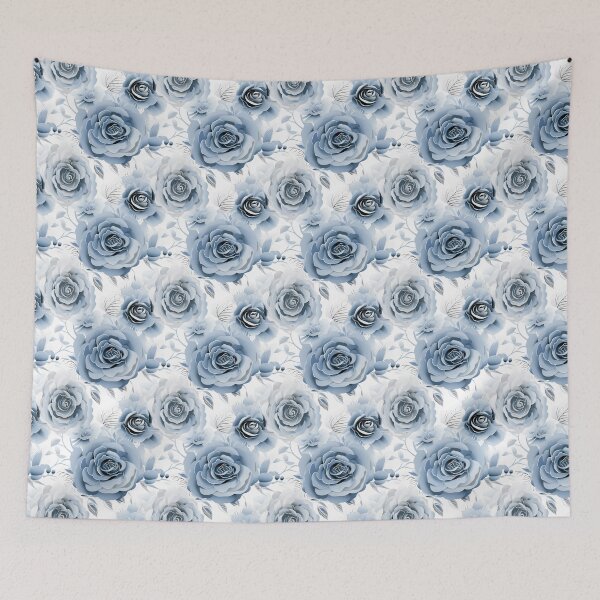 Item preview, Rose Tile 26: Thorny Fragrance Embracing Crimson Crown Jewels in a Velvet Symphony designed and sold by TheBrainArt.
