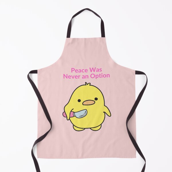 Item preview, Duck With Knife. Peace Was Never an Option designed and sold by ridnaledesigner.