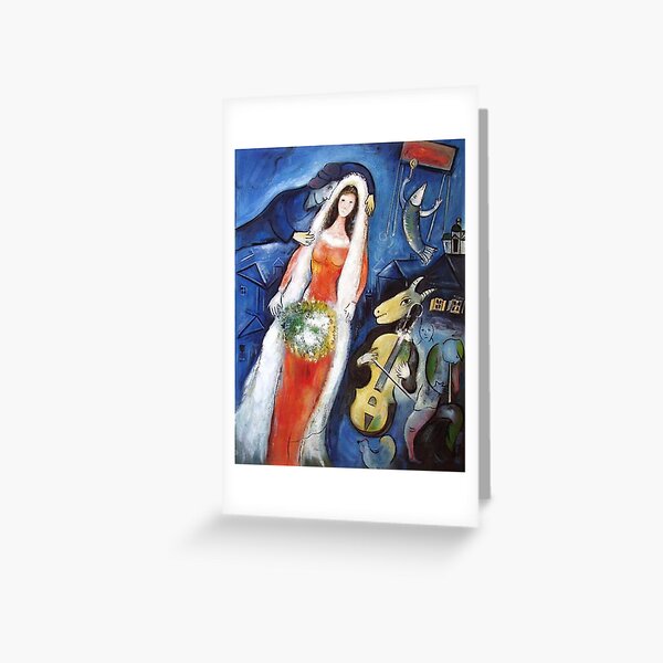 Item preview, Marc Chagall, La Mariée 1950 designed and sold by funnyshop222.