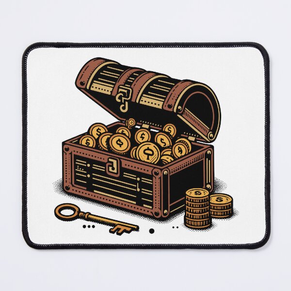 Item preview, Pirate treasure chest, Be careful hihi designed and sold by AdamMuranski.