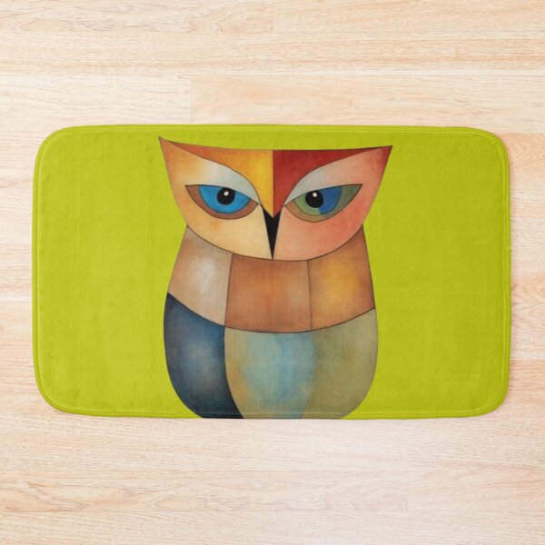 Item preview, Cute little owl - small portrait in geometric style. designed and sold by SaraSumi.
