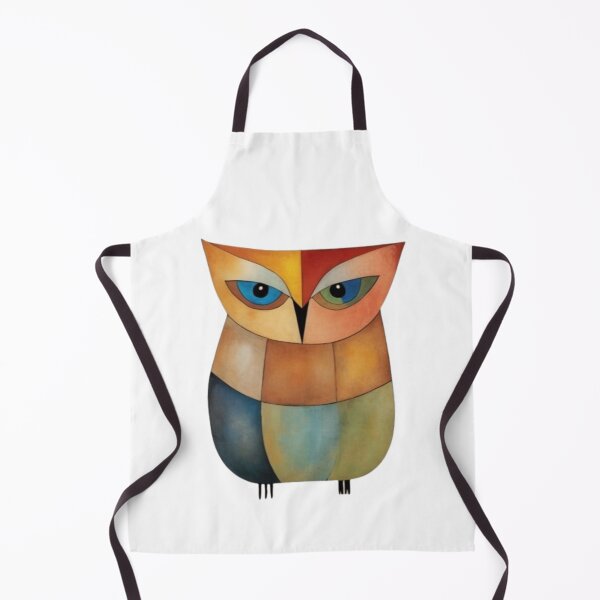 Item preview, Cute little owl - small portrait in geometric style. designed and sold by SaraSumi.