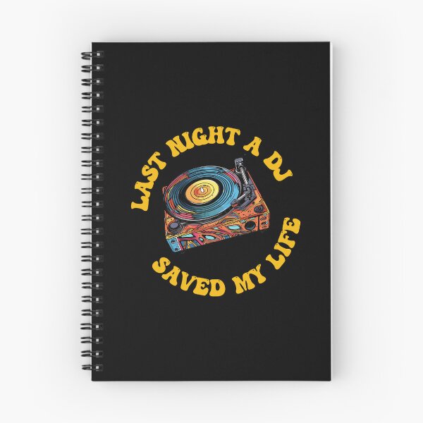 Item preview, Last night the Dj saved my life from a broken heart. House music fans gifts. designed and sold by paulo silveira.