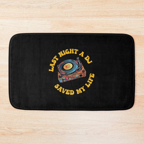 Item preview, Last night the Dj saved my life from a broken heart. House music fans gifts. designed and sold by paulo silveira.