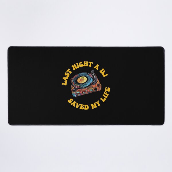 Item preview, Last night the Dj saved my life from a broken heart. House music fans gifts. designed and sold by paulo silveira.