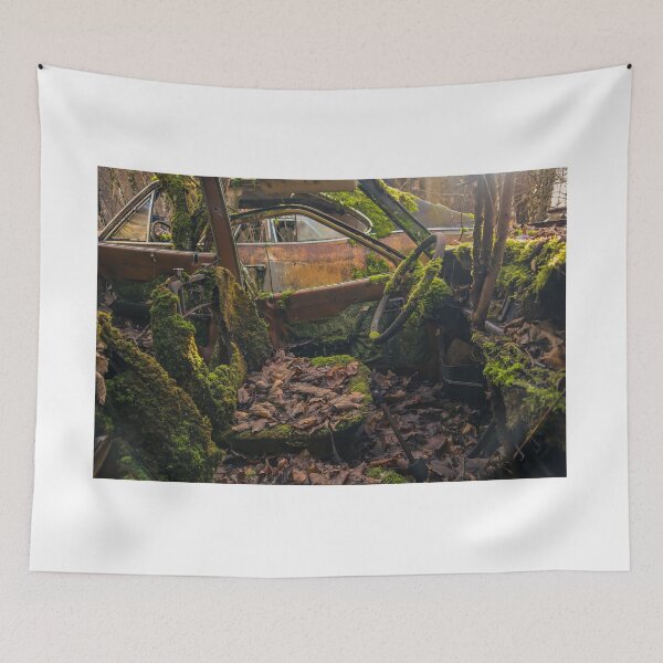 Item preview, Abandoned Car in France designed and sold by darklightparis.
