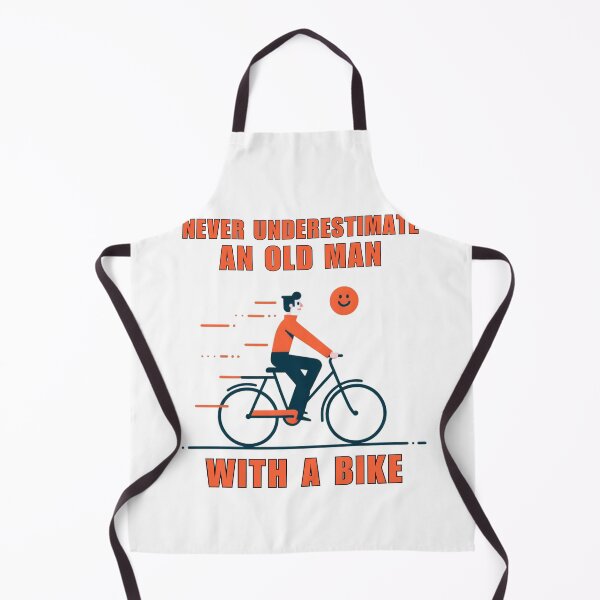 Item preview, Never Underestimate An Old Man with a Bike designed and sold by Azrora.