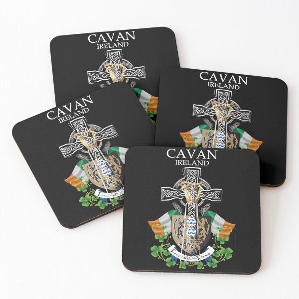 Item preview, ✅ Cavan Ireland Irish Celtic Cross & Crest designed and sold by REAL IRISH GIFTS.