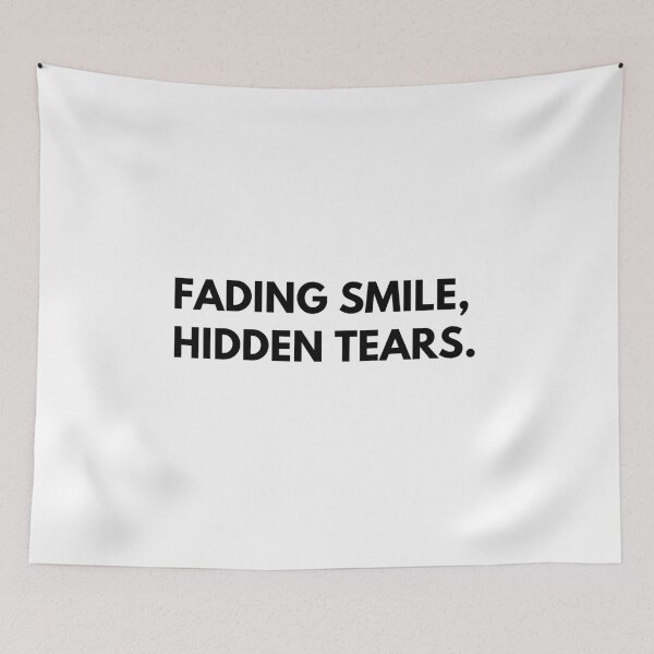 Item preview, Fading smile, hidden tears. designed and sold by Bananobanini.
