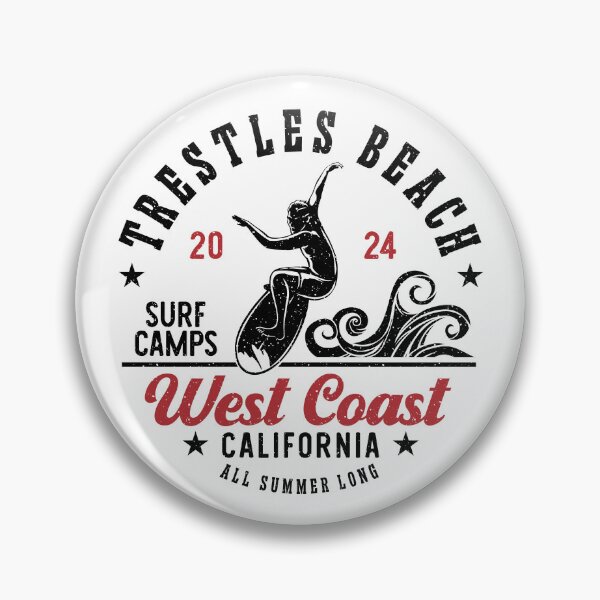 Item preview, Trestles Beach West Coast California designed and sold by eclecTEEq.
