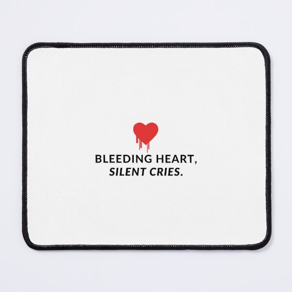Item preview, Bleeding heart, silent cries. designed and sold by Bananobanini.