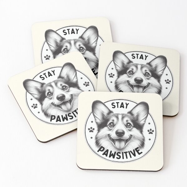 Item preview, Optimistic Corgi Advocates Pawsitivity designed and sold by RuyaFab.