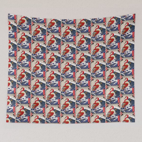 Item preview, crane bird designed and sold by EuropeanPrints.