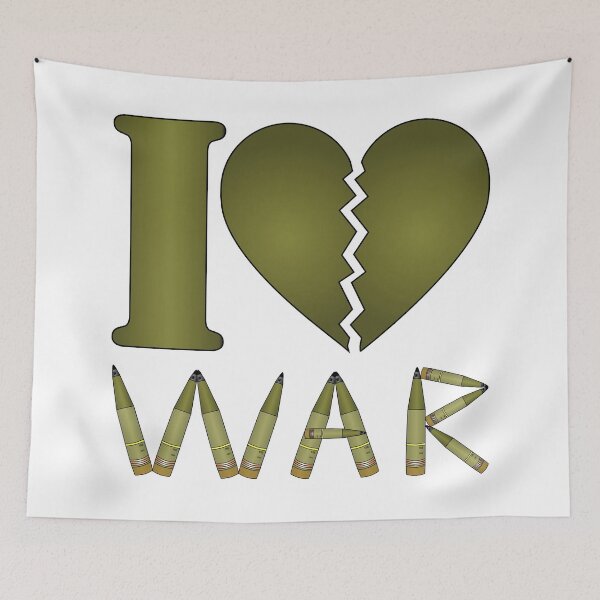 Item preview, I hate war designed and sold by ALF2023.