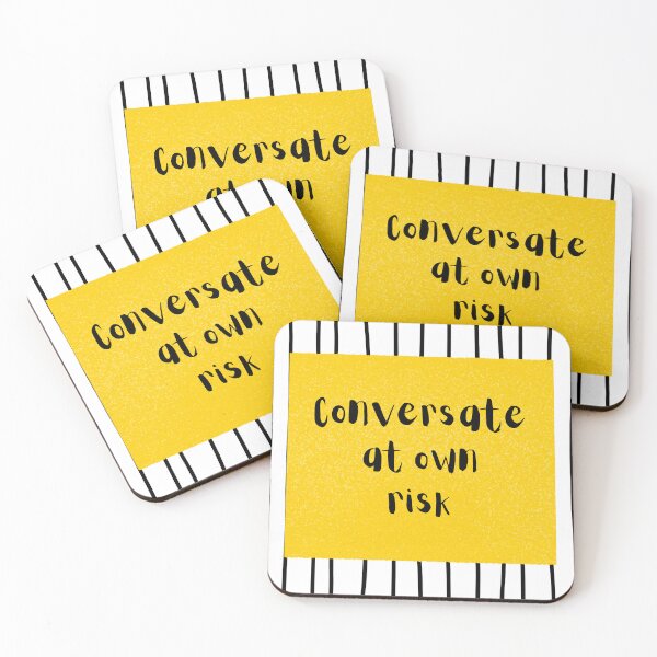 Item preview, Copy of Conversate At Own Risk designed and sold by tranquil-haven.