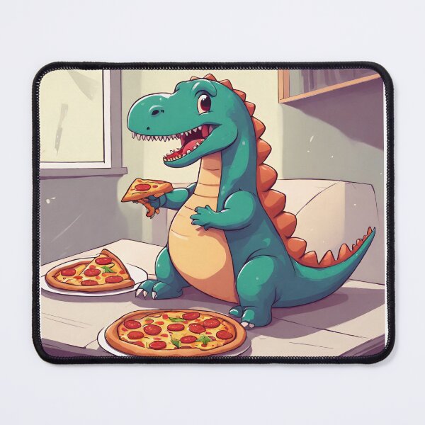 Item preview, Dinosaurs are celebrating International Pizza Festival designed and sold by teacherpeiyuan.