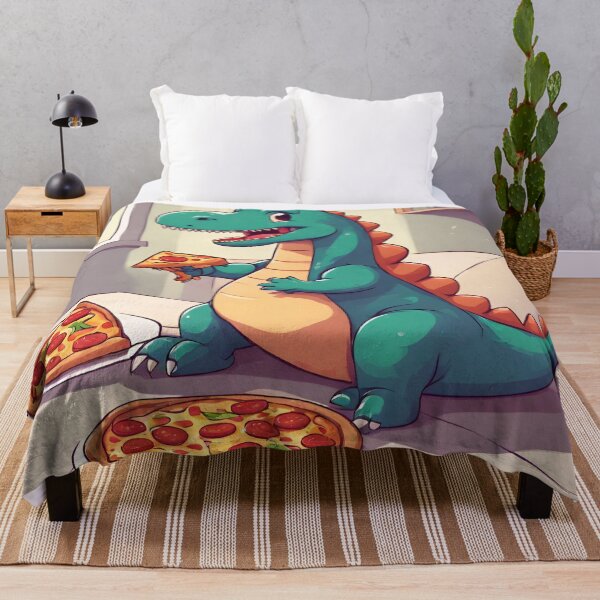 Item preview, Dinosaurs are celebrating International Pizza Festival designed and sold by teacherpeiyuan.