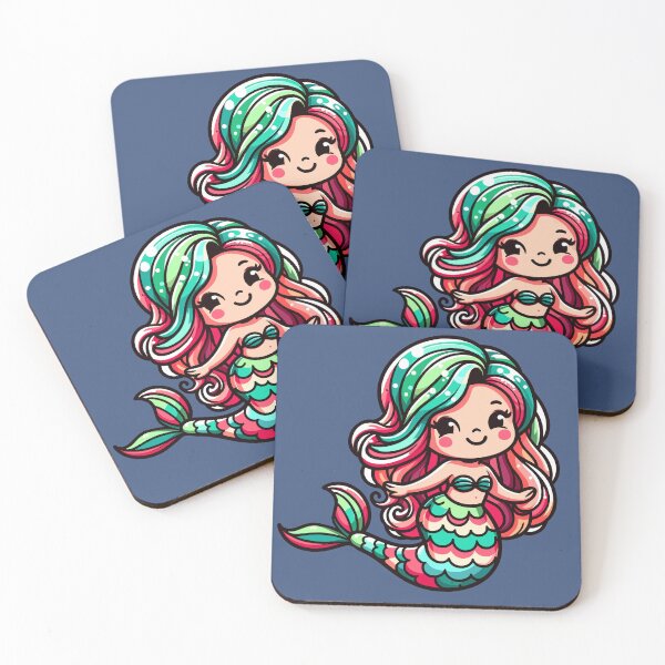 Item preview, Mermaid birthday gift kids graphic designed and sold by brunsch-print.
