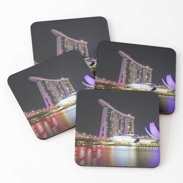 Item preview, Helix Bridge and Marina Bay Sands Hotel designed and sold by YFS Visuals.