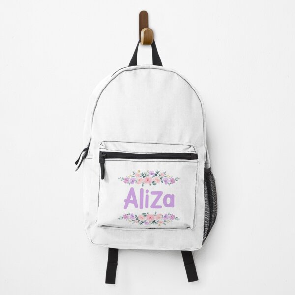 Item preview, Purple Flower Aliza Name Label designed and sold by NormadWorld.