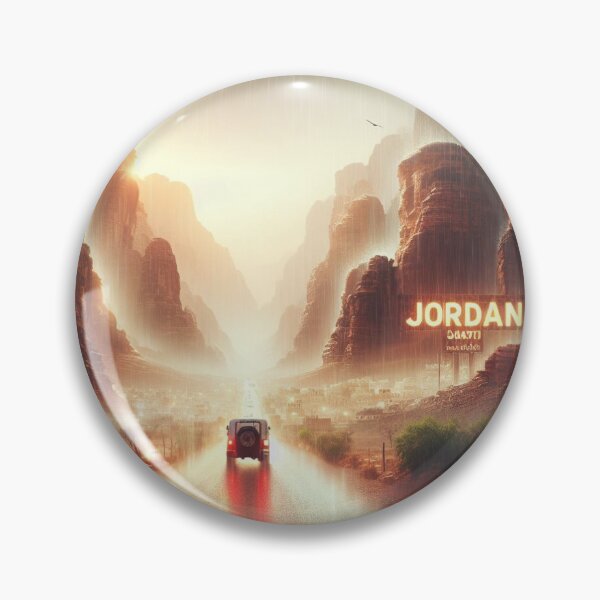 Item preview, JORDAN SAND LAND AND HIGH HILLS - SCINEMATIC RAINY VIEW designed and sold by MimoD.