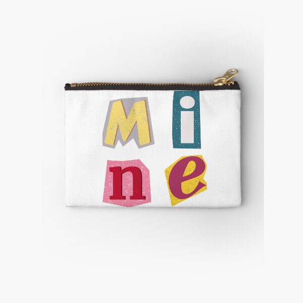Item preview, Colourful Scrapbook letters " MINE" designed and sold by Andykinoz.