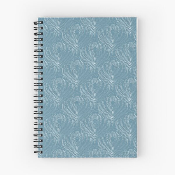 Item preview, Fancy Feather 2 - Evening Blue designed and sold by Carina Parry Studios.
