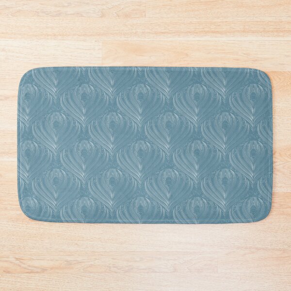 Item preview, Fancy Feather 2 - Evening Blue designed and sold by Carina Parry Studios.