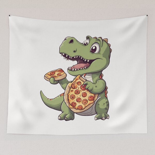 Item preview, Dinosaurs are celebrating International Pizza Festival designed and sold by teacherpeiyuan.