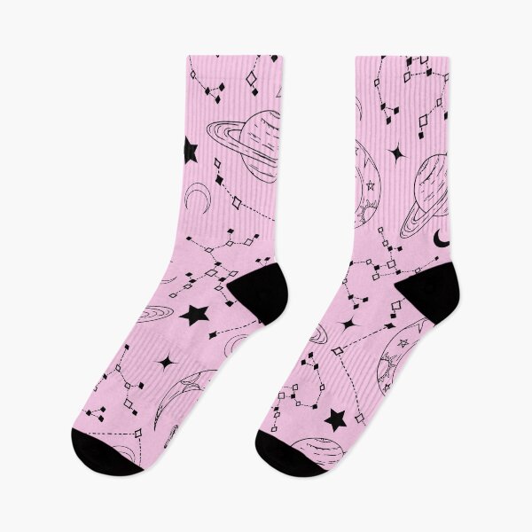 Item preview, Starry Night - The Universe Above Us - pastel pink designed and sold by Dorina Larsdotter.