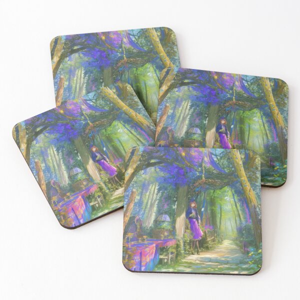 Item preview, Enchanted Kaleidoscope: A Journey through Timeless Beauty in an Untouched Primeval Forest designed and sold by RvinJo8.