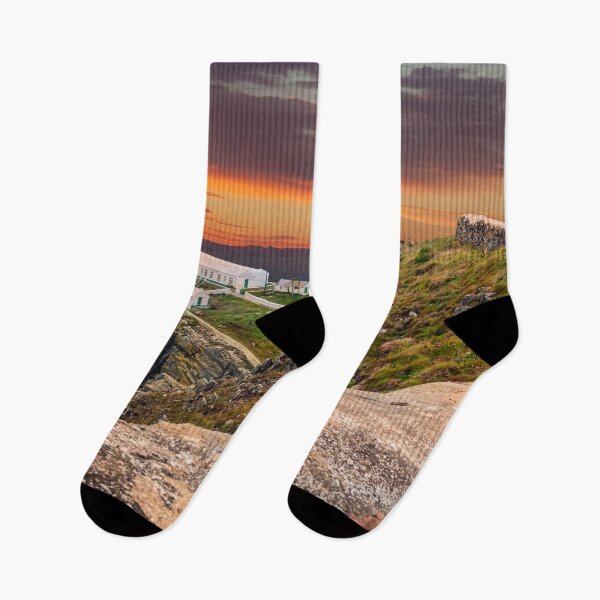 Item preview, South Stack Lighthouse Sunset designed and sold by AJEvans.