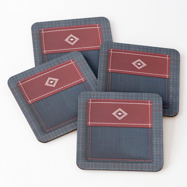 Item preview,  Jeans clothes، Red embroidered jeans1 designed and sold by Kader101.