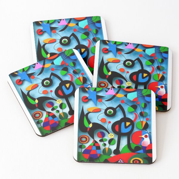 Item preview, The Garden Joan Miró Surrealism Wall Decor Art  designed and sold by funnyshop222.
