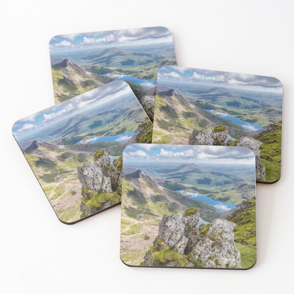 Item preview, Llydaw and Glaslyn Lakes Snowdonia Wales designed and sold by AJEvans.